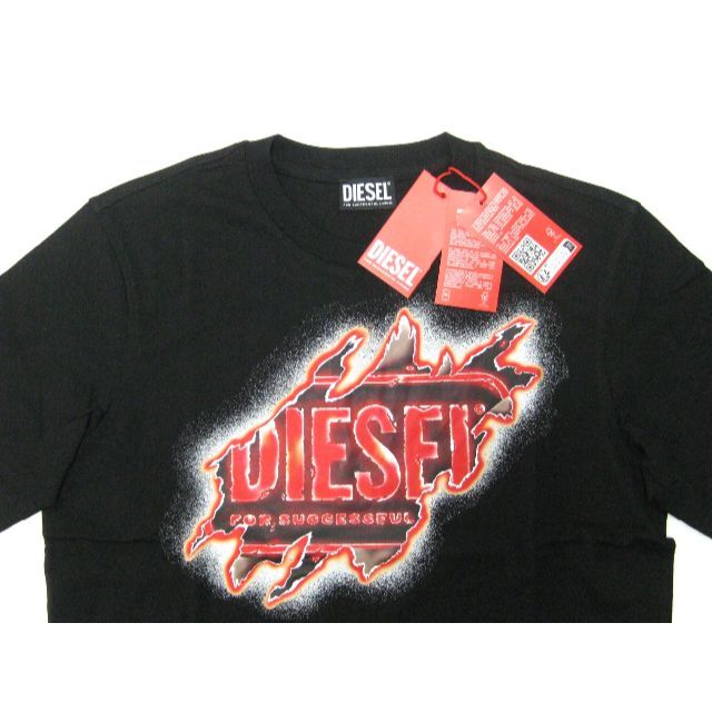 DIESEL レギュラーフィット 半袖Ｔシャツ T-JUST-E43 Sサイズ