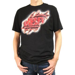 ディーゼル(DIESEL)のDIESEL レギュラーフィット 半袖Ｔシャツ T-JUST-E43 Sサイズ(Tシャツ/カットソー(半袖/袖なし))