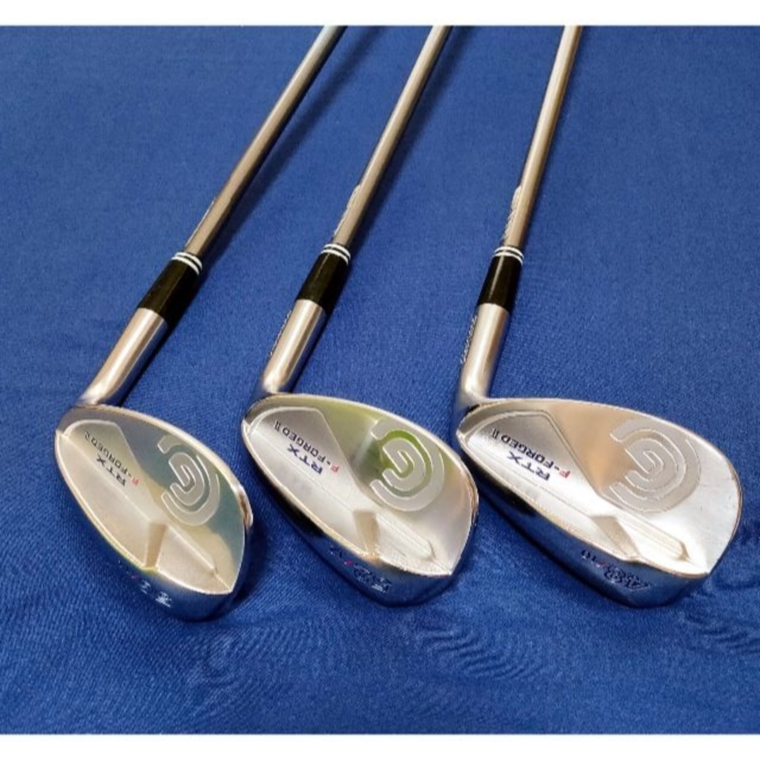 Cleveland Golf - クリーブランド ウェッジ RTX F-FORGED Ⅱ 3本セット ...