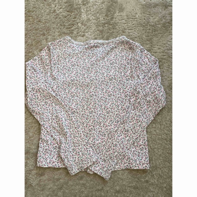 PETIT BATEAU(プチバトー)のプチバトー　小花柄カーディガン　8a（6a） キッズ/ベビー/マタニティのキッズ服女の子用(90cm~)(カーディガン)の商品写真