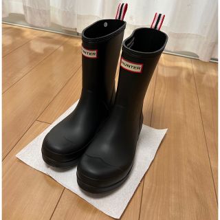 HUNTER ショートカット レインブーツ　新品未使用品