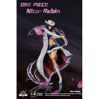 ワンピース ニコ・ロビン 白マント ガレージキット フィギュア POP