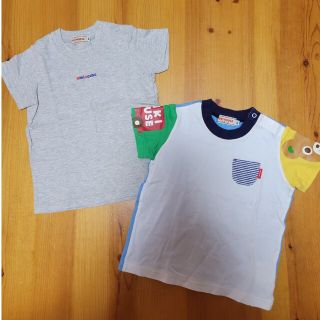 ミキハウス(mikihouse)のMIKI HOUSE　Tシャツ　2枚セット(Ｔシャツ)