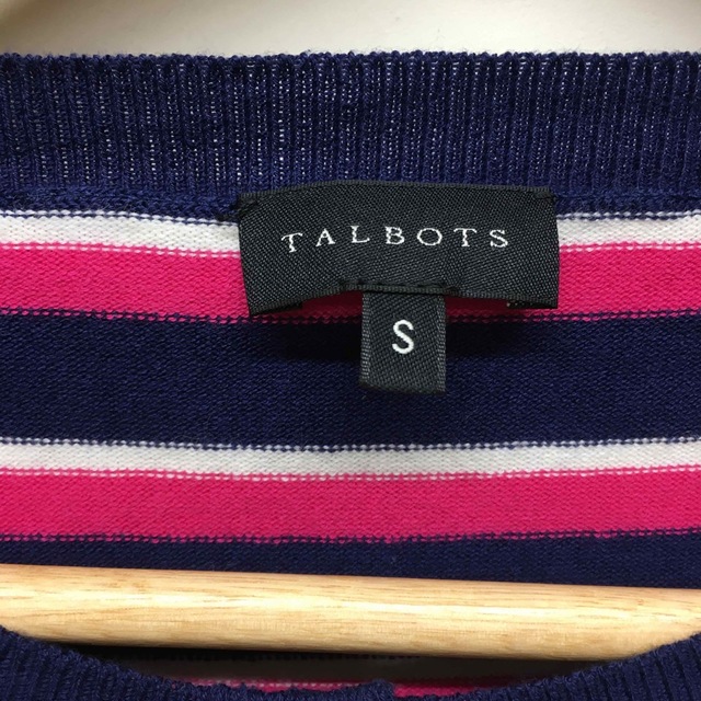 TALBOTS(タルボット)のTALBOTS ストライプカーディガン　 S レディースのトップス(カーディガン)の商品写真