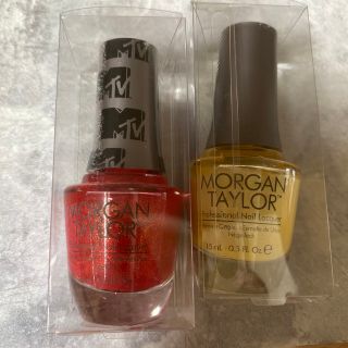 オーピーアイ(OPI)の《新品未使用》MORGAN TAYLOR ラッカー2色セット(マニキュア)