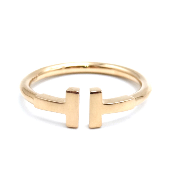 Tiffany & Co.(ティファニー)のティファニー Tワイヤー リング K18 ピンクゴールド #12 K18PG 指輪 Tiffany＆Co. 横浜BLANC レディースのアクセサリー(リング(指輪))の商品写真