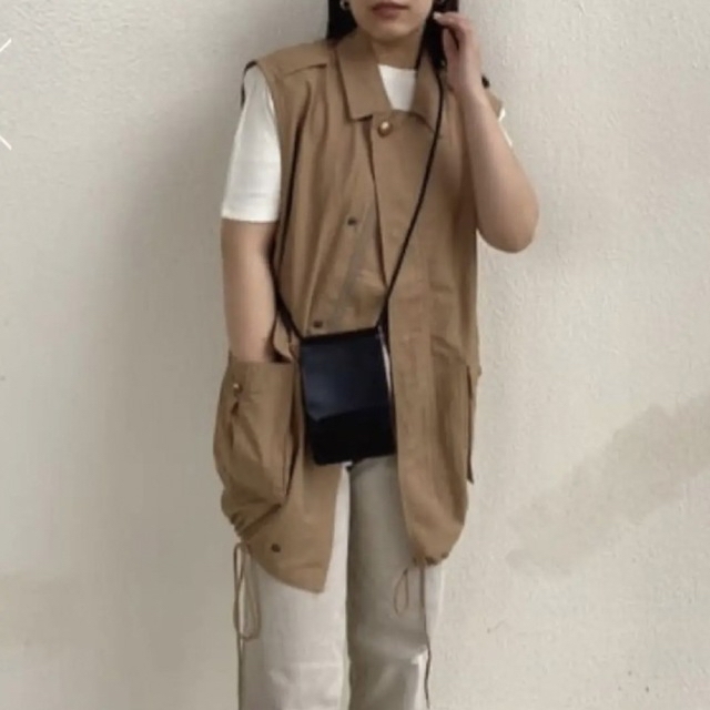 moussy(マウジー)のSLEEVELESS UTILITY ジャケット レディースのトップス(ベスト/ジレ)の商品写真