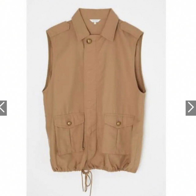 moussy(マウジー)のSLEEVELESS UTILITY ジャケット レディースのトップス(ベスト/ジレ)の商品写真