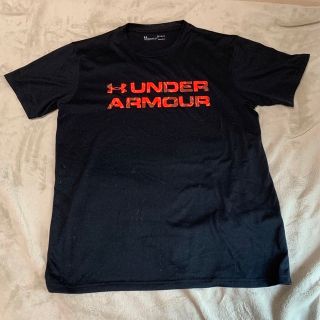 アンダーアーマー(UNDER ARMOUR)の半袖　Tシャツ　ブラック(Tシャツ/カットソー(半袖/袖なし))