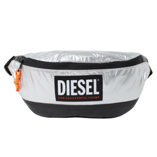 DIESEL ウエストバッグ クロスボディバッグ X08030 シルバー