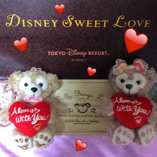 ディズニー(Disney)のディズニー❤️ダッフィー&メイ❤️ストラップセット❤️(ストラップ)