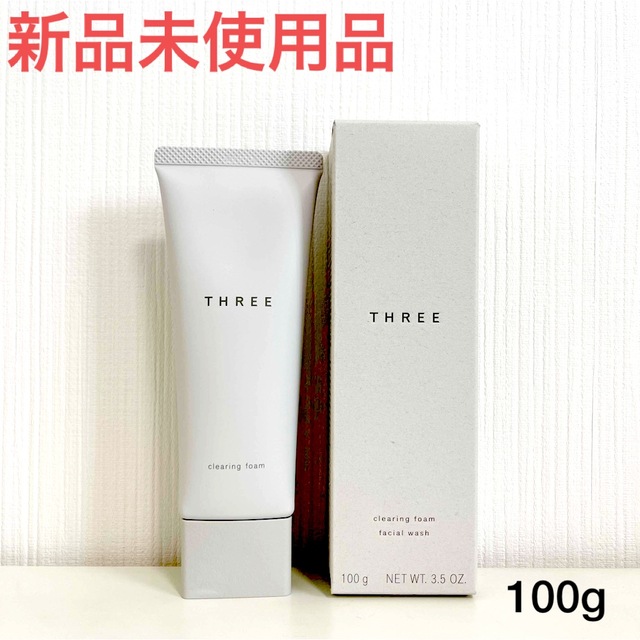 THREE - 【新品】THREE クリアリングフォーム 100gの通販 by cookie's