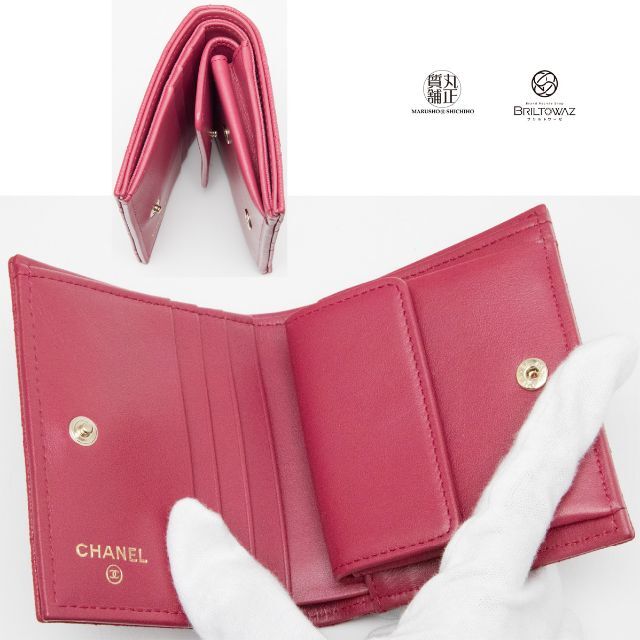 日本製定番 CHANEL - シャネル 22C ココマーク スモールフラップ