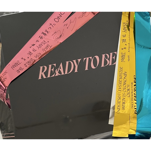 TWICE アップグレード席　グッズ　READY TO BE