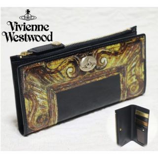 ヴィヴィアンウエストウッド(Vivienne Westwood)の新品【ヴィヴィアンウエストウッド】額縁フレームシリーズ エナメルリング付き長財布(財布)