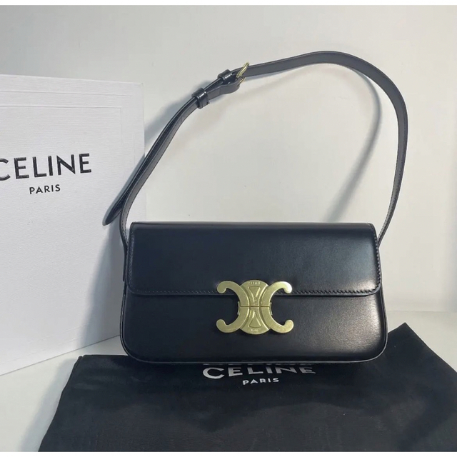 高評価 CELINE セリーヌ トリオンフ ショルダーバッグ 103600円