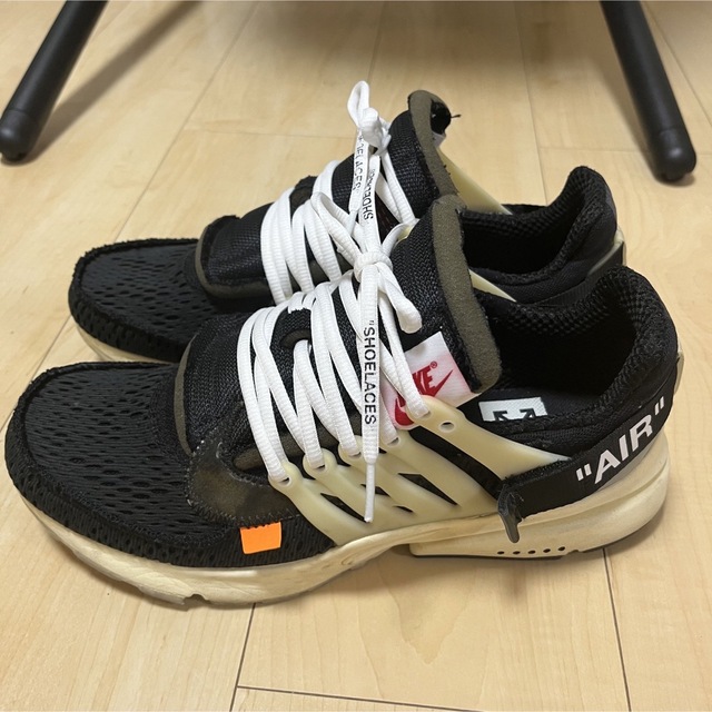 送料込み27cm OFF-WHITE×NIKE AIR PRESTO WHITE