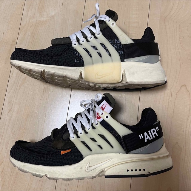 美品 NIKE OFF-WHITE AIR PRESTO BLK 27cm