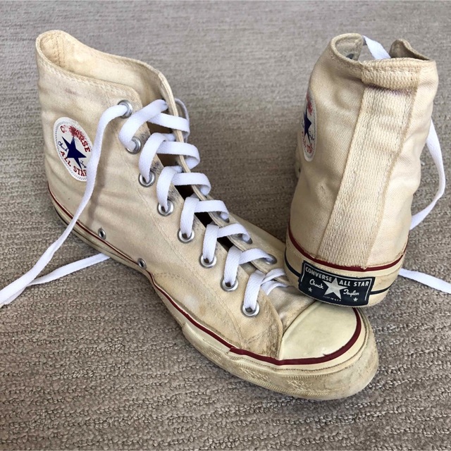 CONVERSE - ヴィンテージ 60s コンバース チャックテイラー オールスター 9.5の通販 by 一年の半分はアメリカで買い付けしています| コンバースならラクマ CONVERSE - ヴィンテージ 60s コンバース チャックテイラー オールスター 9.5の通販 by 一年の半分はアメリカで買い付けしています| コンバースならラクマ