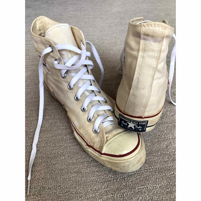 CONVERSE(コンバース)のヴィンテージ　60s コンバース チャックテイラー オールスター　9.5 メンズの靴/シューズ(スニーカー)の商品写真