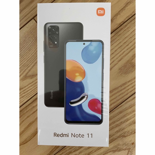 Redmi Note 11 SIMフリースマートフォン本体