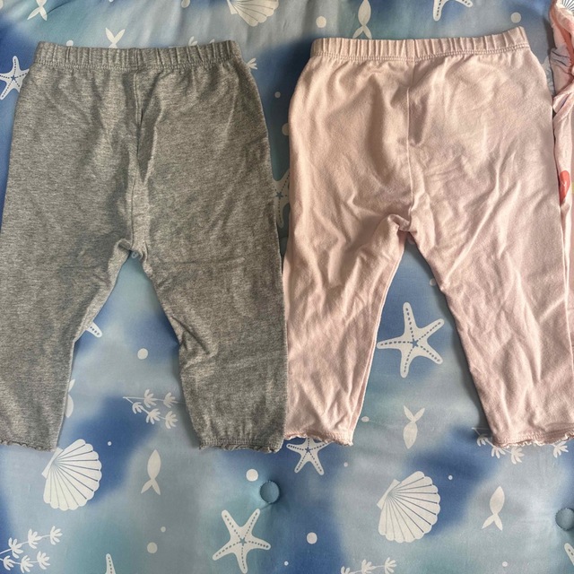 babyGAP(ベビーギャップ)のベビーギャップ　ロンパース・パンツ6点セット キッズ/ベビー/マタニティのベビー服(~85cm)(ロンパース)の商品写真