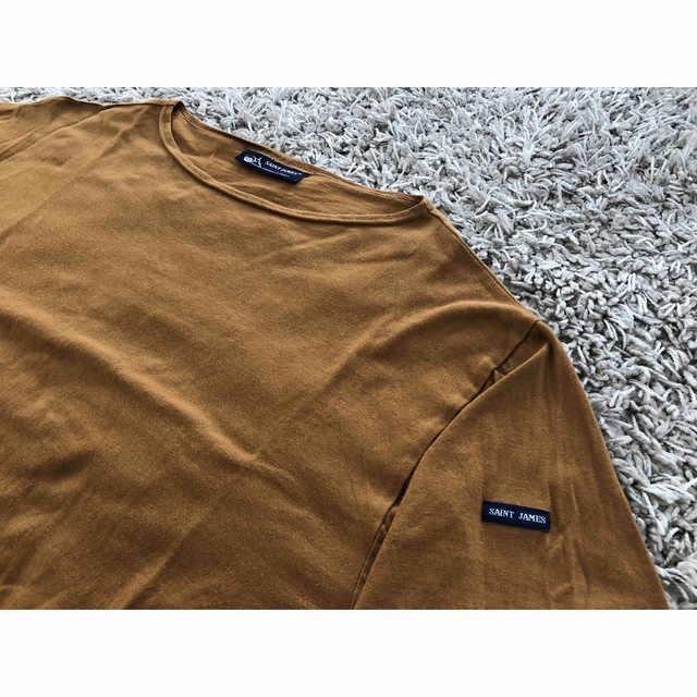 SAINT JAMES(セントジェームス)のSAINT JAMES セントジェームス　半袖　L メンズのトップス(Tシャツ/カットソー(半袖/袖なし))の商品写真