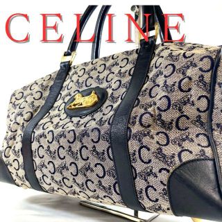 最終お値引き✨CELINEセリーヌスエードピンク♡Cマカダム総柄ショルダーバッグ