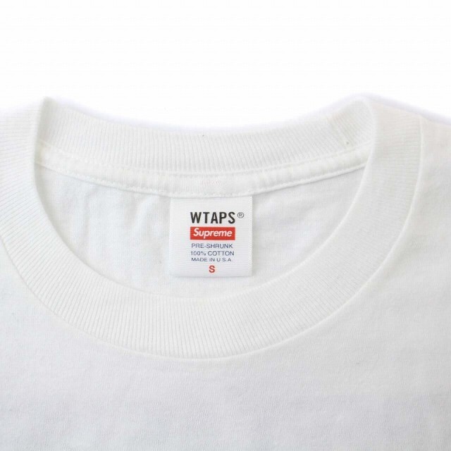 SUPREME WTAPS 21AW Sic'em! Tee Tシャツ 白 2