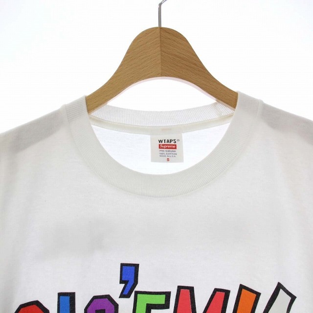 Supreme(シュプリーム)のSUPREME WTAPS 21AW Sic'em! Tee Tシャツ 白 メンズのトップス(Tシャツ/カットソー(半袖/袖なし))の商品写真