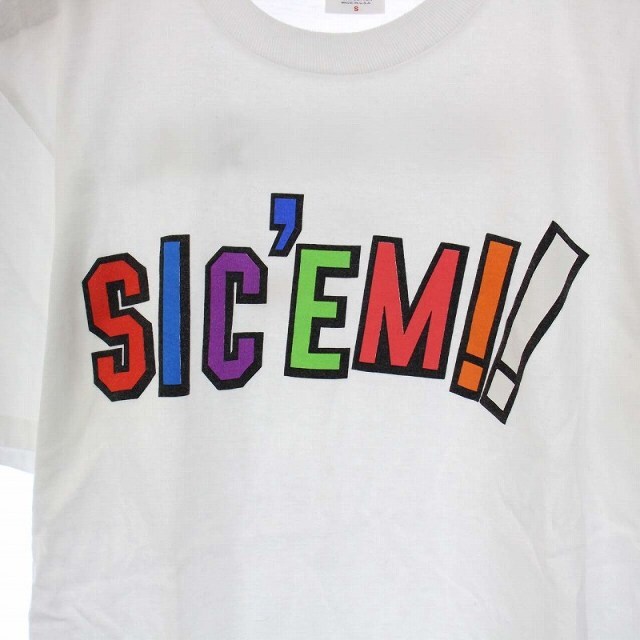 Supreme(シュプリーム)のSUPREME WTAPS 21AW Sic'em! Tee Tシャツ 白 メンズのトップス(Tシャツ/カットソー(半袖/袖なし))の商品写真
