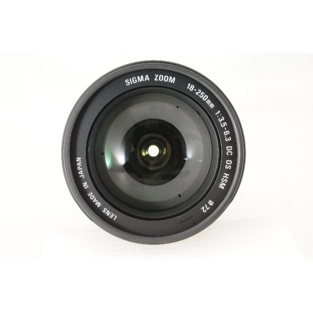 SIGMA(シグマ)の【❄手振れ補正あり❄】 SIGMA 18-250mm F3.5-6.3 キヤノン スマホ/家電/カメラのカメラ(レンズ(ズーム))の商品写真