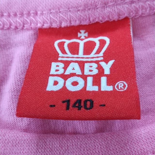 BABYDOLL(ベビードール)のBABYDOLL 長袖 シャツ 140 キッズ/ベビー/マタニティのキッズ服女の子用(90cm~)(Tシャツ/カットソー)の商品写真
