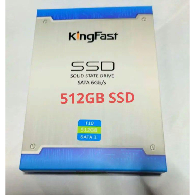 Kingfast 512GB  内蔵SSD SATA 2.5インチ スマホ/家電/カメラのPC/タブレット(PCパーツ)の商品写真