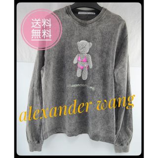 アレキサンダーワン(Alexander Wang)のALEXANDER WANG/アレキサンダーワン ベアtシャツ ユニセックス L(Tシャツ/カットソー(七分/長袖))