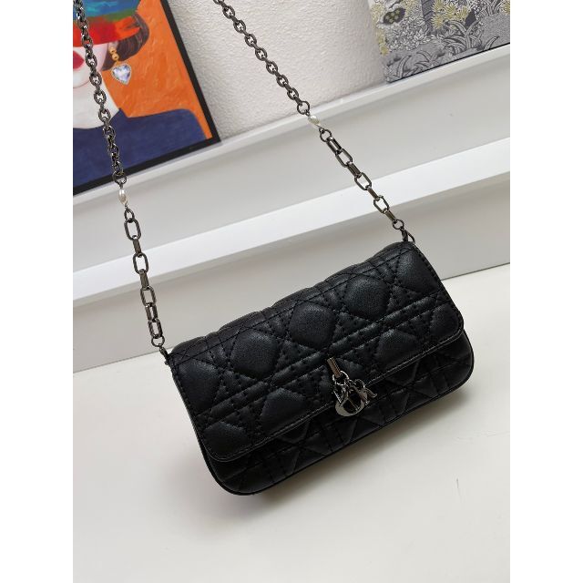 メーカー再生品】 Christian Dior Diorフォンポーチ☆新品未使用