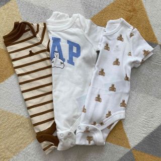 ベビーギャップ(babyGAP)の新生児　Baby GAP 肌着50〜60(肌着/下着)