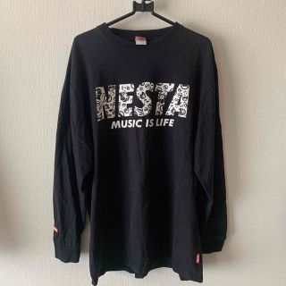 ネスタブランド(NESTA BRAND)のNESTA ロングTシャツ　L ブラック(Tシャツ/カットソー(七分/長袖))