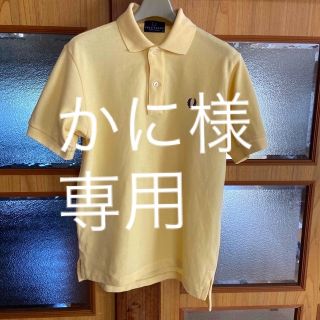 フレッドペリー(FRED PERRY)のFRED PERRY(フレッドペリー)鹿子半袖ポロシャツ　イエロー(ポロシャツ)