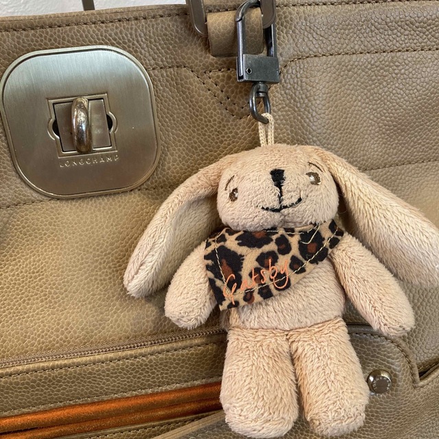 単品購入可 【美品】LONGCHAMP ロンシャン レザー トートバッグ うさぎ