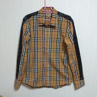 バーバリー　BURBERRY　シャツ　ノバチェック　袖　サイドライン