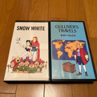 えいごどうわ館　こども英語王国　VHS ２本セット(知育玩具)