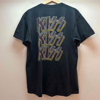 VINTAGEヴィンテージ KISS キッス バンドTシャツ/ロゴ/バンTの通販 by