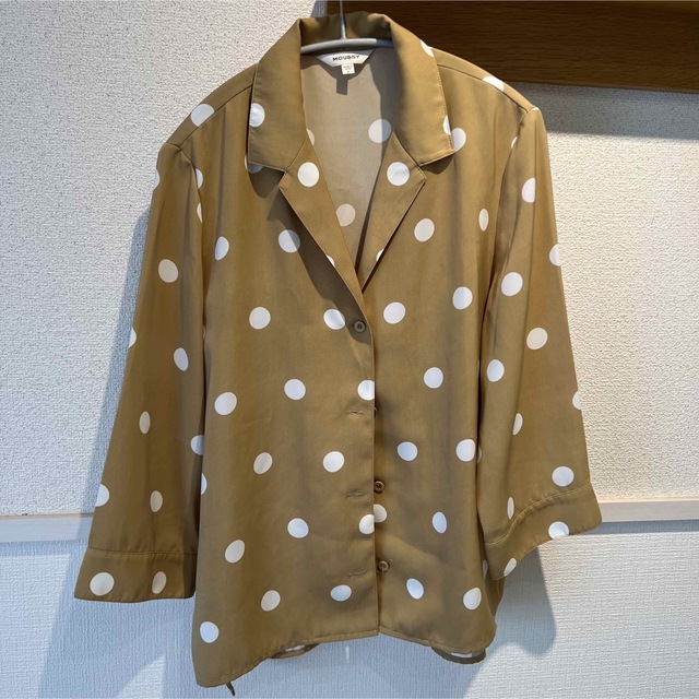 moussy POLKA DOT シャツ