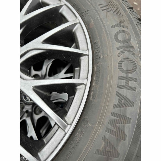 YOKOHAMA 195/65R15 19年製　タイヤホイールセット