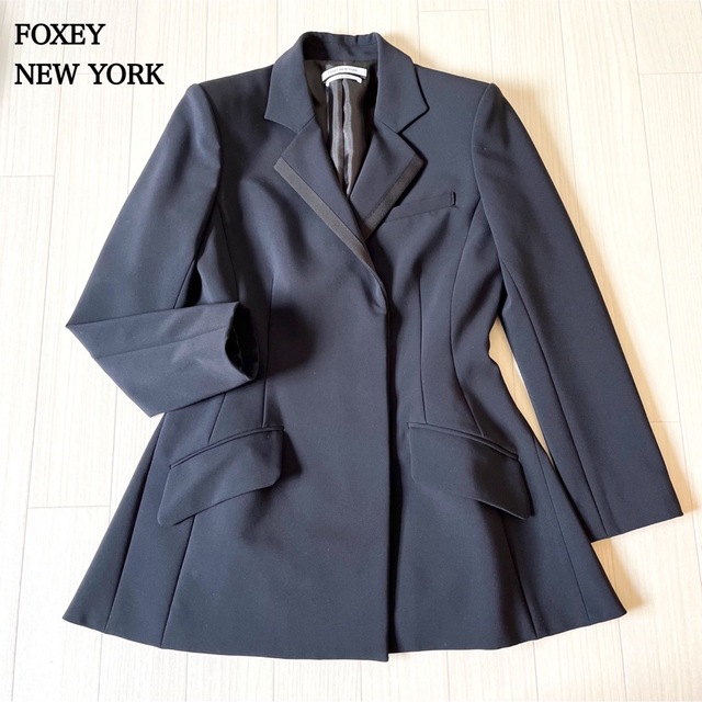 FOXEY - Foxey NY タキシード ジャケット フォクシーニューヨーク ペプラム の通販 by P｜フォクシーならラクマ