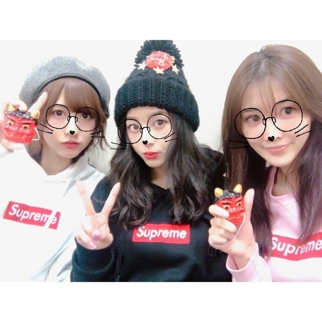 Supreme/シュプリーム Box Logo 土生瑞穂 欅坂46ファッション