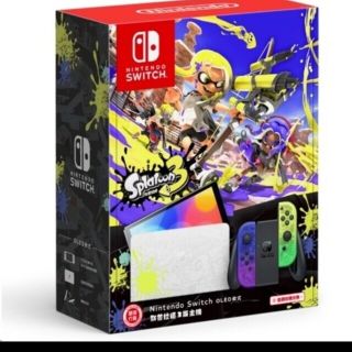 新品未使用未開封　スプラトゥーン3　 Switch有機EL　ゼルダソフト付き(家庭用ゲーム機本体)