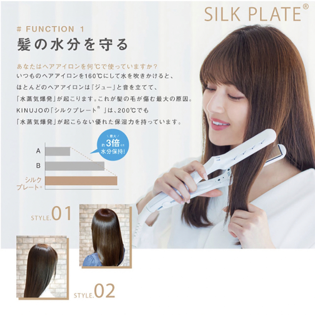 新品・未開封】絹女 KINUJO キヌージョ ヘアアイロン LM-125の通販 by