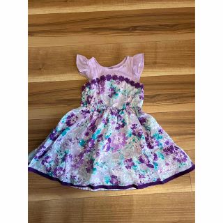 ANNA SUI mini◆アナスイ ミニ◆花柄ワンピース　サイズ：130ｃｍ